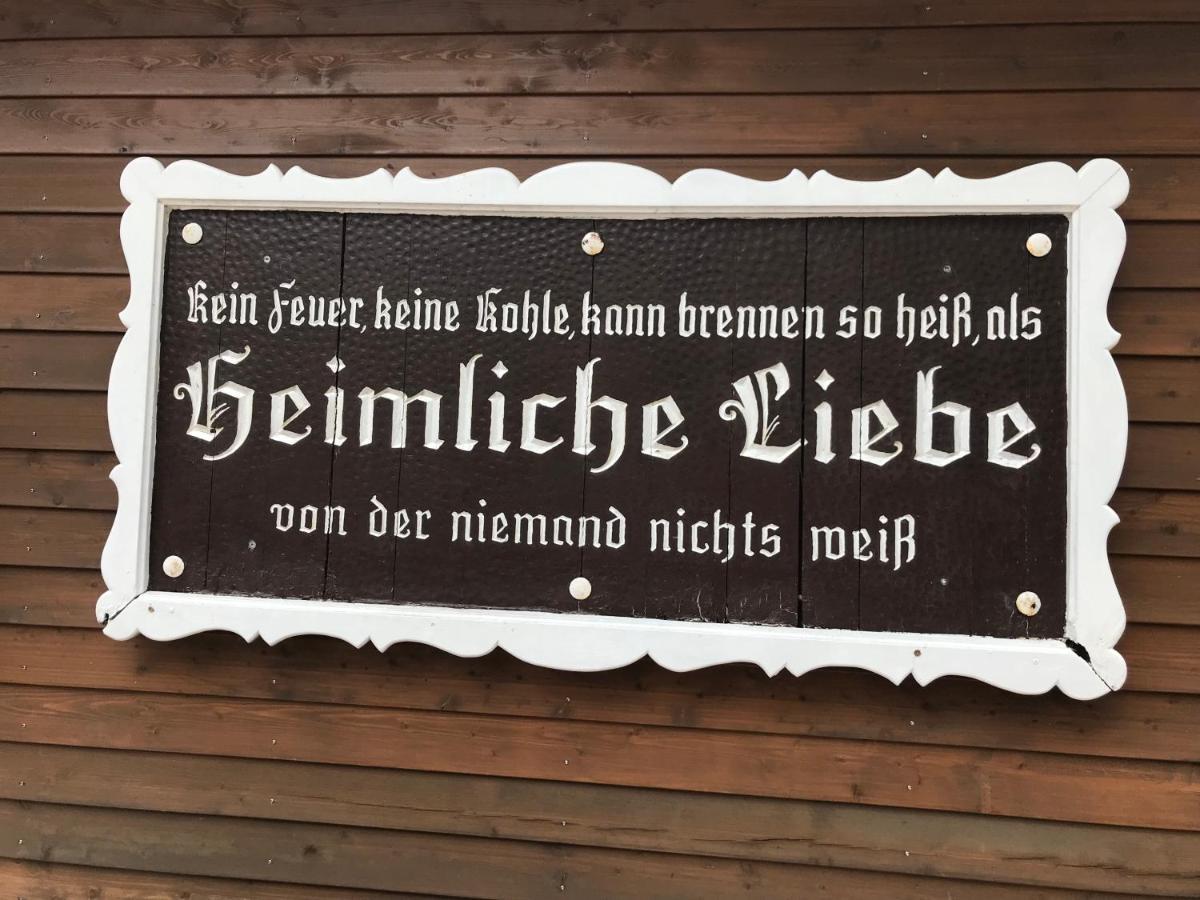 Pension Heimliche Liebe Essen Eksteriør bilde